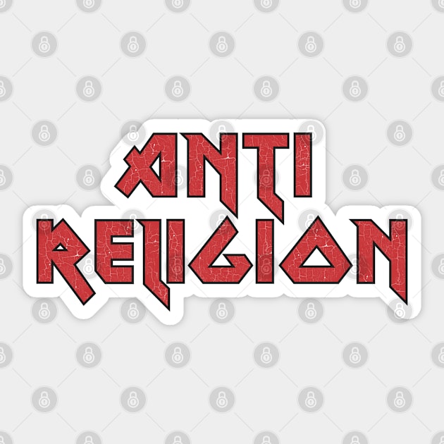 Anti Religion Sticker by Sophia Noir